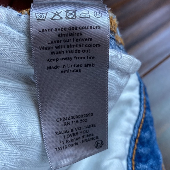 ZADIG & VOLTAIRE Ava Slim-Cut Cropped Jeans - Picture 13 of 15